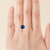 Leah - 1.75 Round Blue Sapphire Engagement Ring : Nolan and Vada