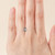 Victoria - 1.63 Oval Peach Sapphire Engagement Ring : Nolan and Vada