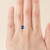 Iris - 1.05 Pear Blue Sapphire Engagement Ring : Nolan and Vada