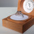 Ava - 1.66 Cushion Peach Sapphire Engagement Ring