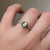 S807-SERENITY-WG-NVST1668 - Ring on Hand