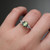 S819-FLORA-WG-NVST1668 - Ring on Hand