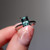 Celine - 1.16 Radiant Teal Sapphire Engagement Ring - [S826-CELINE-NVST1731]