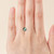 1.11 ct Round Teal Sapphire - Nolan and Vada