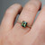 Serenity - 1.15ct Emerald Cut Teal Sapphire Engagement Ring - [S807-SERENITY-NVST2179]