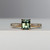Serenity - 1.15ct Emerald Cut Teal Sapphire Engagement Ring - [S807-SERENITY-NVST2179]