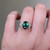 S823-FLEUR-WG-NVST2653 - Ring on Hand