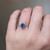 S809-CHLOE-YG-NVST2690 - Ring on Hand