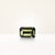 0.61 ct Emerald Cut Australian Parti Green Sapphire - Nolan and Vada