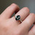 S811-FAYE-WG-NVST2472 - Ring on Hand