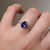 S807-SERENITY-WG-NVST1495 - Ring on Hand