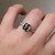 S807-SERENITY-WG-NVST1357 - Ring on Hand