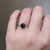S810-ZOE-YG-NVST2884 - Ring on Hand