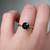S801-LEAH-YG-NVST1483 - Ring on Hand