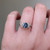 S823-FLEUR-WG-NVST2909 - Ring on Hand