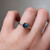 S828-SYLVIA-YG-NVST3005 - Ring on Hand