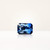 0.86 ct Radiant Blue Sapphire - Nolan and Vada