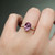 S806-ALICE-RG-NVST3377 - Ring on Hand