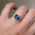 S807-SERENITY-YG-NVST3381 - Ring on Hand