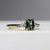 Faye - 1.02ct Green Emerald Cut Sapphire Ring 14K Yellow Gold - [S811-FAYER-NVST3102]