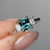 Zara - 1.41ct Radiant Teal Sapphire Engagement Ring - [S824-ZARAR-NVST3232]