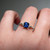 S814-TRINITY-WG-NVST3279 - Ring on Hand