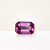 1.61 ct Emerald Cut Pink Sapphire - Nolan and Vada