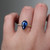 S804-VICTORIA-YG-NVST3465 - Ring on Hand