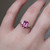 S815-LYDIA-WG-NVST3477 - Ring on Hand