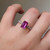S807-SERENITY-WG-NVST3475 - Ring on Hand