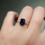 S806-ALICE-YG-NVST3470 - Ring on Hand