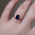 S815-LYDIA-RG-NVST3470 - Ring on Hand