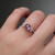S819-FLORA-WG-NVST3482 - Ring on Hand