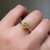 S811-FAYE-YG-NVST3469 - Ring on Hand