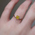 S815-LYDIA-RG-NVST3469 - Ring on Hand