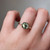 S828-SYLVIA-YG-NVST3485 - Ring on Hand