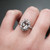 S832-ALEXANDRA-WG-NVSTL3516 - Ring on Hand