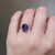S810-ZOE-WG-NVSTL3508 - Ring on Hand