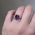 S813-KIRA-YG-NVSTL3508 - Ring on Hand