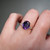 S817-CLARA-RG-NVSTL3508 - Ring on Hand