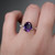 S822-ARIA-RG-NVSTL3508 - Ring on Hand
