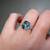 S817-CLARA-WG-NVSTL3123 - Ring on Hand