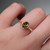 S812-SARAH-YG-NVSTL3052 - Ring on Hand