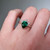 S818-IRIS-RG-NVSTEL3501 - Ring on Hand