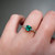 S817-CLARA-WG-NVSTEL3048 - Ring on Hand