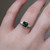 S815-LYDIA-WG-NVSTEL3045 - Ring on Hand