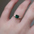 S815-LYDIA-RG-NVSTEL3045 - Ring on Hand