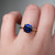 S801-LEAH-RG-NVSTL3522 - Ring on Hand