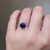 S809-CHLOE-RG-NVSTL3522 - Ring on Hand