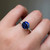 S811-FAYE-WG-NVSTL3522 - Ring on Hand